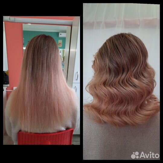 Парикмахер на дому укладка