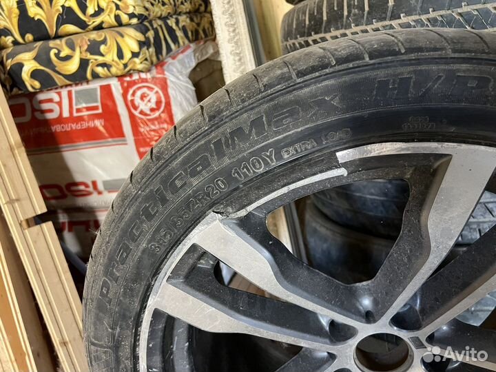 Колесо на bmw x6 m r20