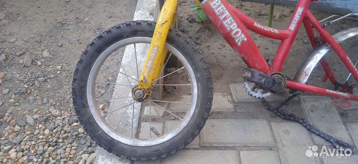 Резина на детский велосипед 14