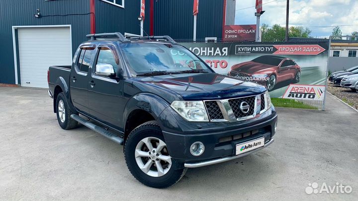 Nissan Navara 2.5 AT, 2008, 206 400 км