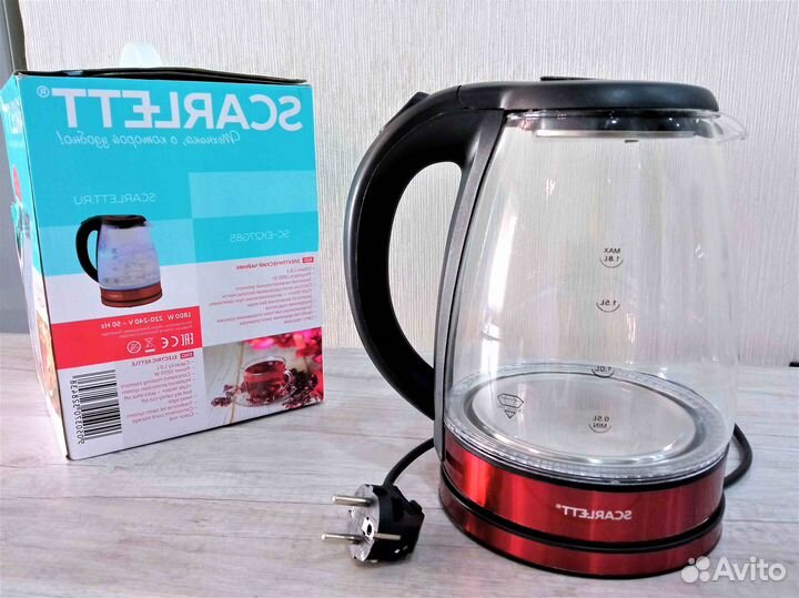 Чайник электрический черный