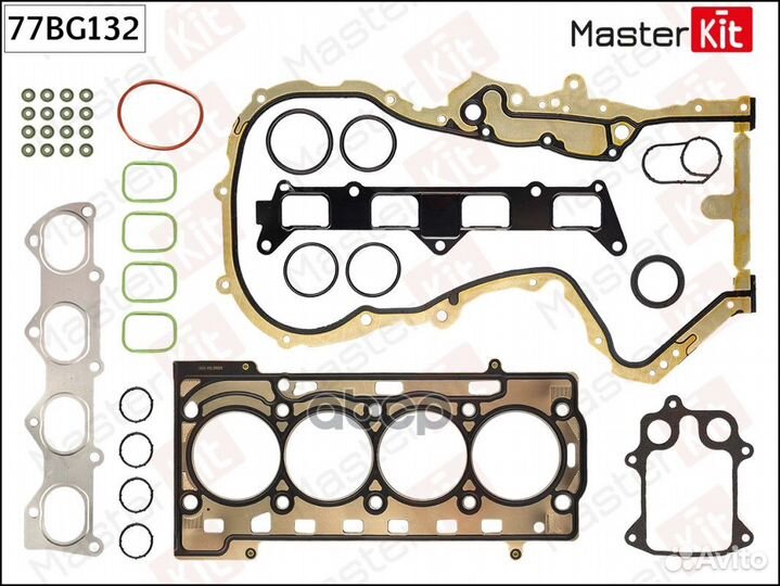 Полный комплект прокладок двс VAG 1.4TSI 06- CA