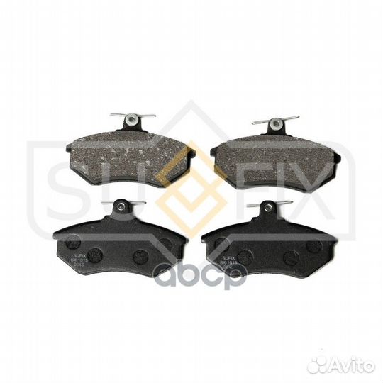 Колодки тормозные дисковые перед прав/лев