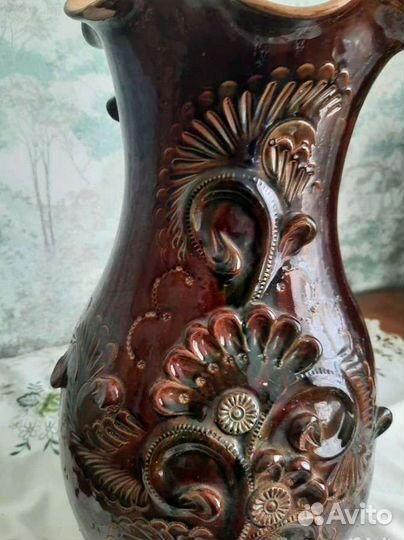 Ваза для цветов напольная (керамика)