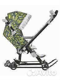 Детские санки коляска