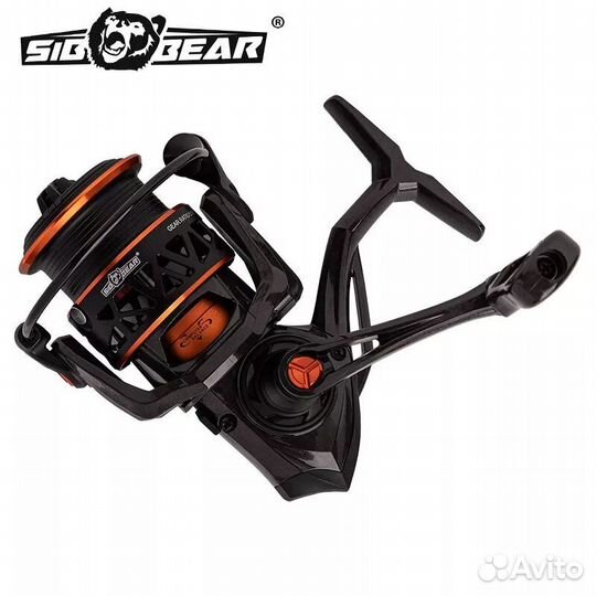 Катушка SibBear Feather 3000 FD 5.1:1, 8+1, лесоём