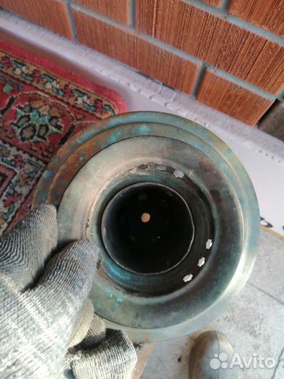 Самовар на дровах старинный