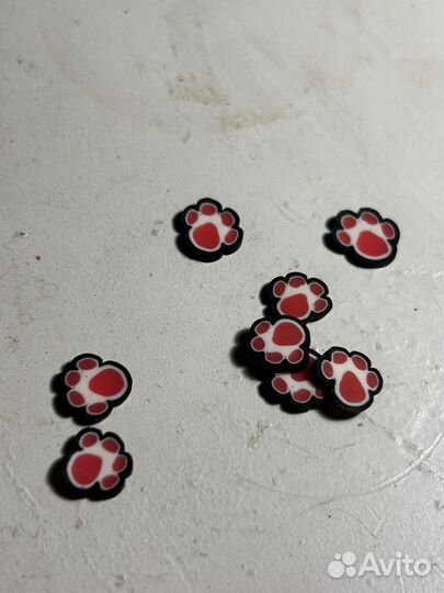 Добавки для слаймов в виде лапок