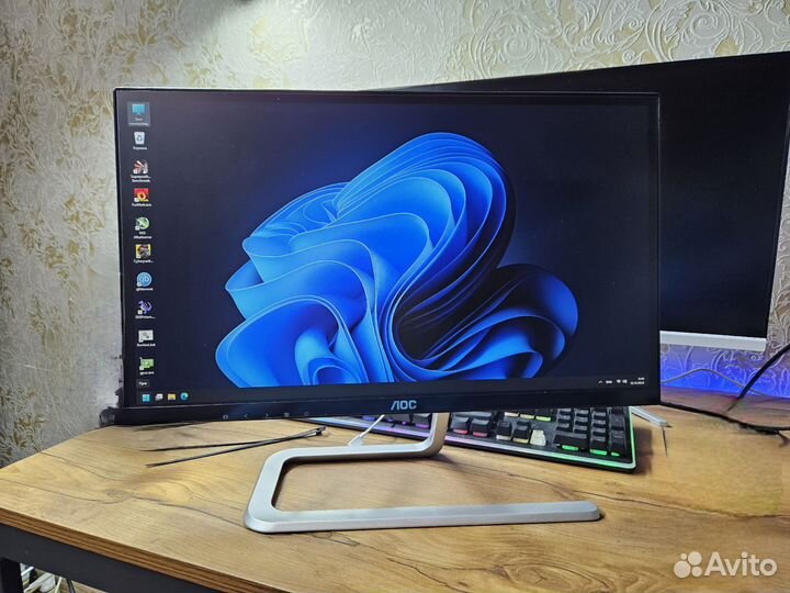 Монитор 22 IPS full HD AOC