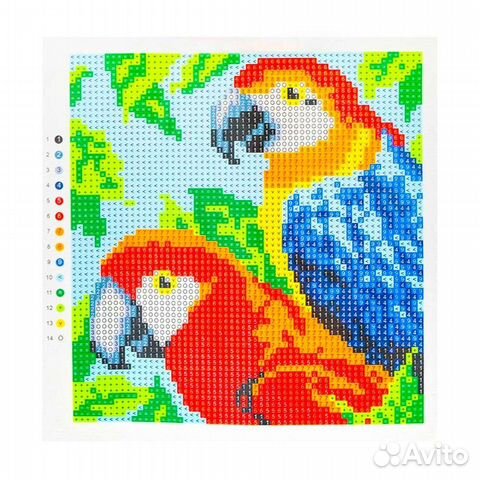 Набор для творчества алмазная мозаика стразы камни