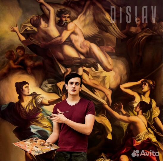 Роспись стен в интерьере Симферополь