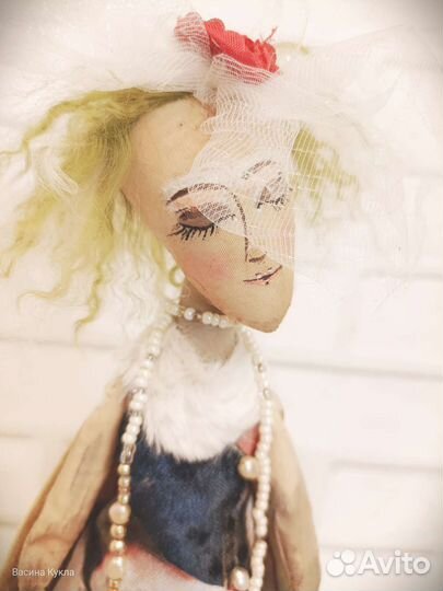 Интерьерная кукла ручной работы