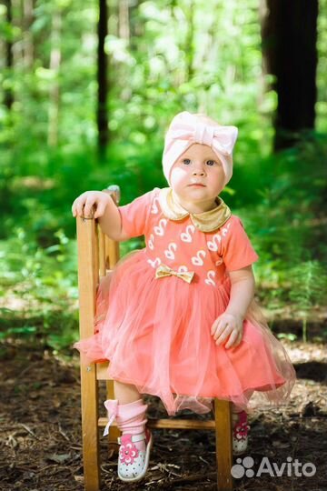 Платье для девочки 74 размер