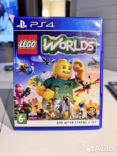 Lego worlds ps4 диск