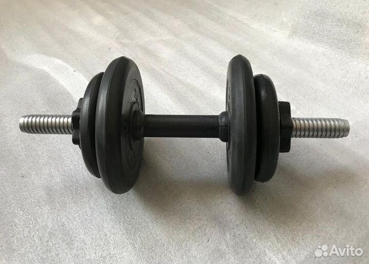 Разборные гантели 9 кг