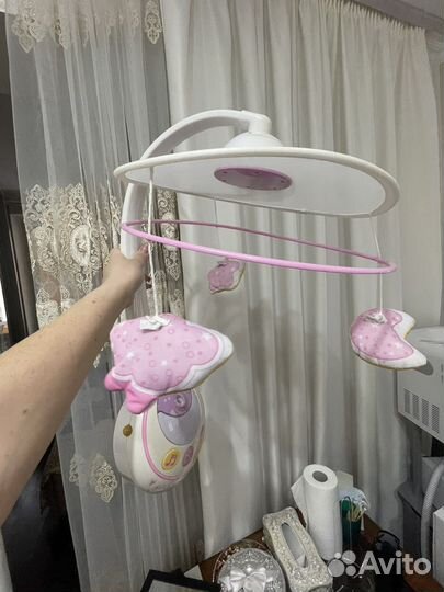 Музыкальный мобиль, ночник на кроватку