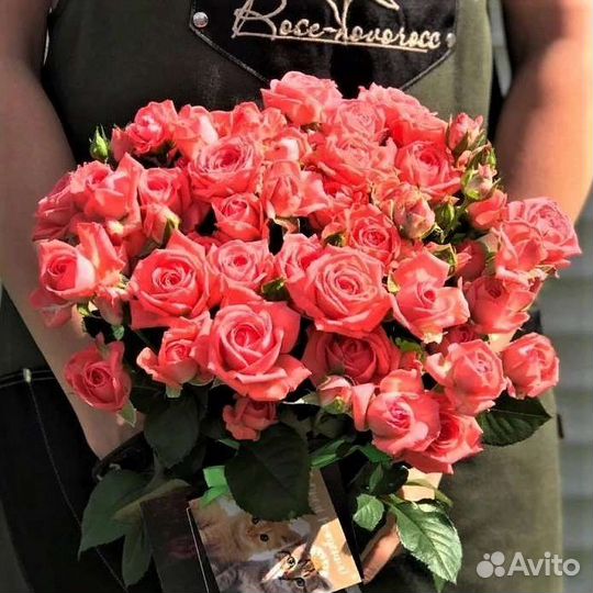 Цветы розы букет