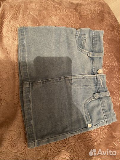 Юбка джинсовая