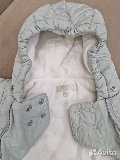 Комбинезон зимний Mansita,р62+комбинезонMothercare