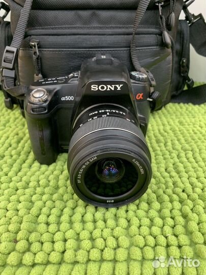 Зеркальный фотоаппарат Sony dslr A500