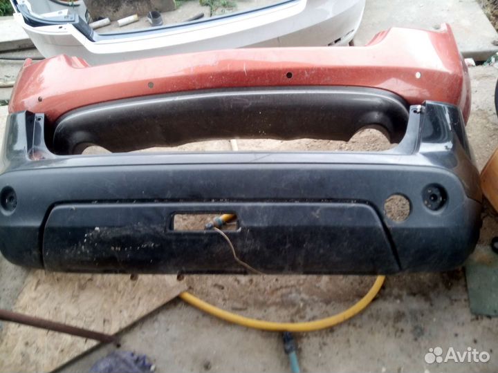 Nissan note бампер задний