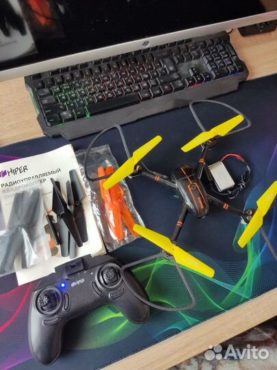 Квадракоптер Hiper shadow fpv игрушка