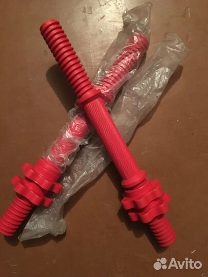 Гантели без дисков Грифы гантельные «Торнео» новые