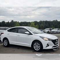 Hyundai Solaris 1.6 AT, 2021, 59 100 км, с пробегом, цена 1 245 000 руб.