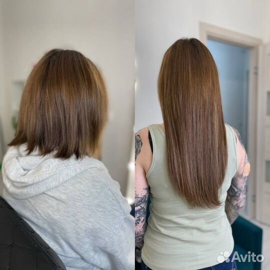 Наращивание волос, коррекция волос