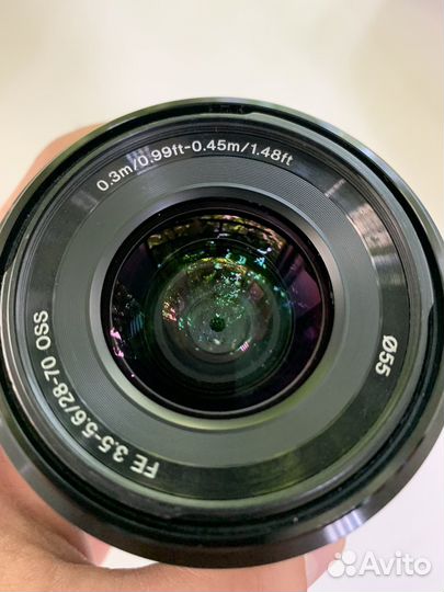 Объектив sony 28-70mm f/3.5-5.6