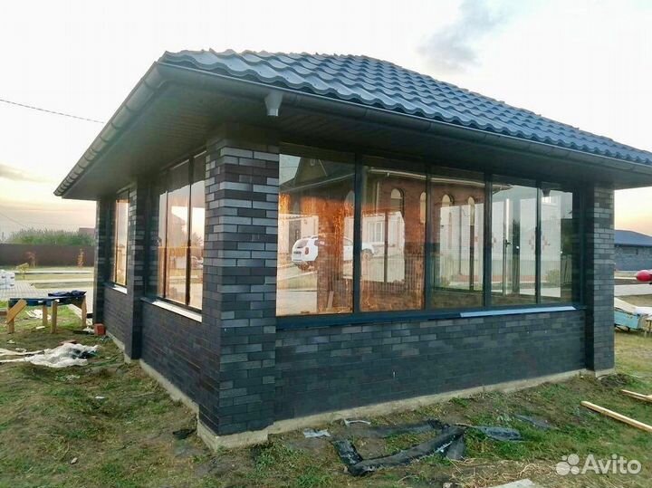 Остекление усадьбы под ключ