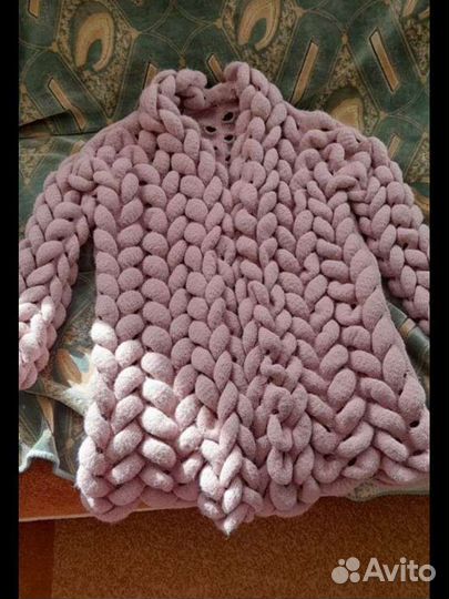 Кардиган азиатский колосок