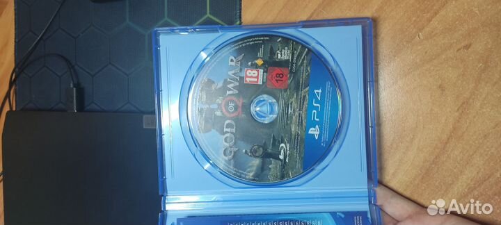 God of war 4 диск свежий