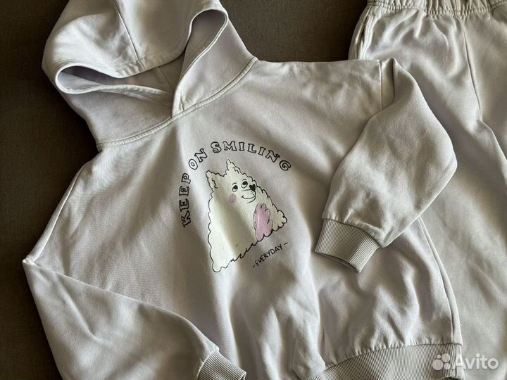 Толстовка для девочки sela, 116 + в подарок штаны