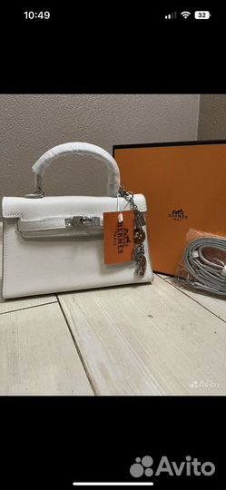 Сумка женская hermes kelly mini