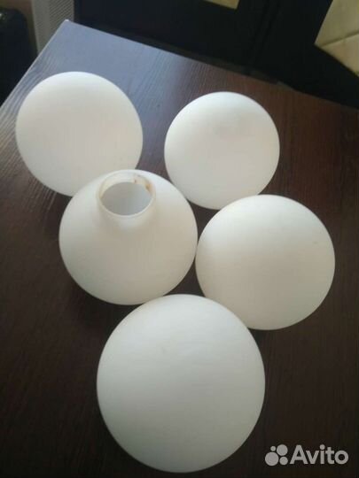 Плафоны для люстры 5 шт