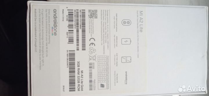 Xiaomi Mi A2 Lite Android One, 3/32 ГБ