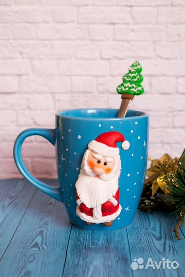 Кружка из полимерной глины