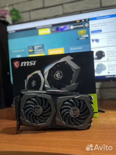 Видеокарта Msi 1660 Super Gaming X