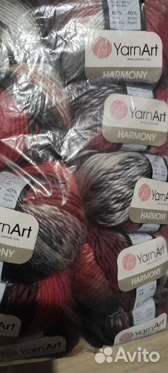 Пряжа для вязания ярнарт Хармони