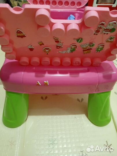 Игровой столик Molto/ Blocks,Полесье,конструктором