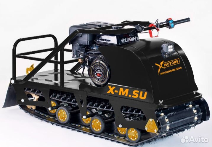 Мотобуксировщик X-motors snow DOG 19