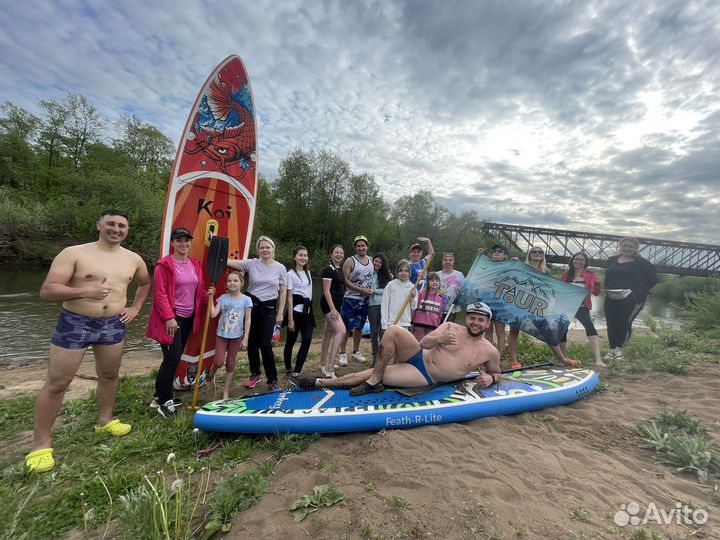 Сплав на катамаране всей семьей