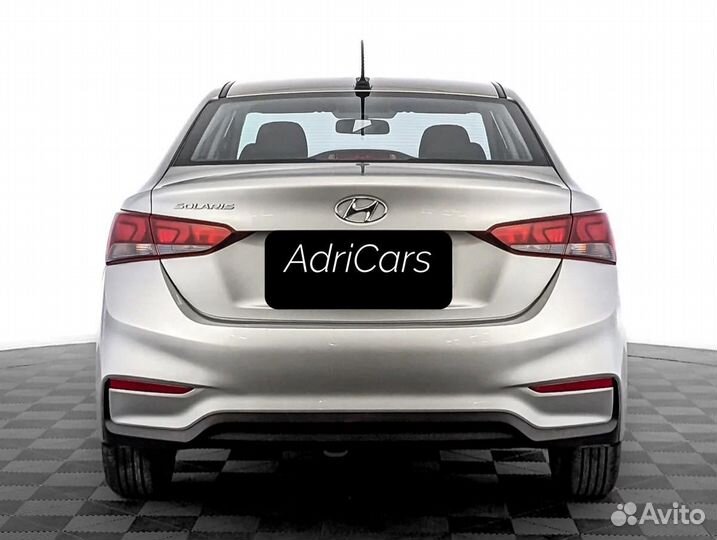 Бампер задний Hyundai Solaris 2017-2023 Все цвета