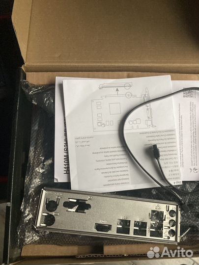 Материская плата LGA1200 m.2 gigabyte H410m h v2