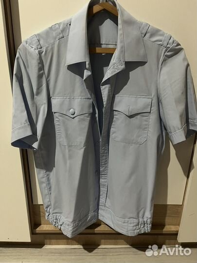 Рубашка синяя мвд нового образца