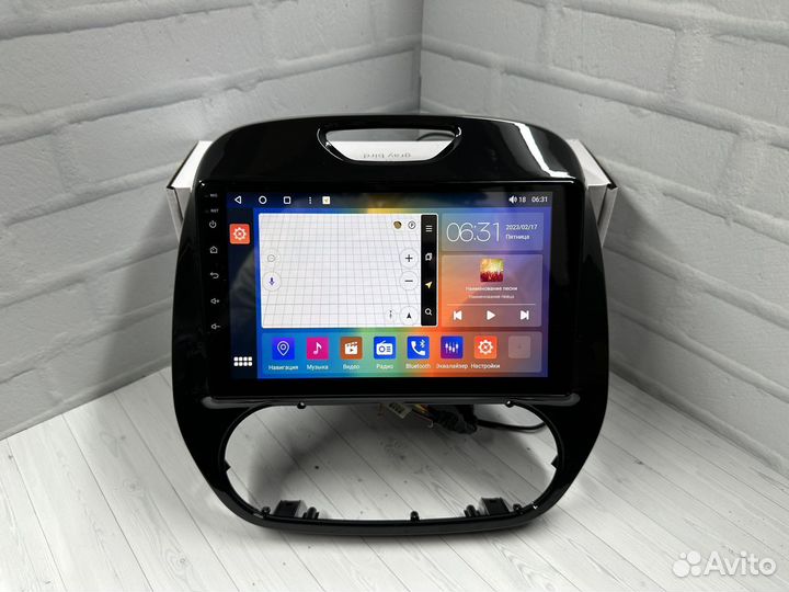 Магнитола андроид GrayBird Renault Captur 3/32