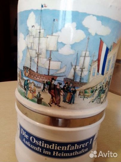 Бутыль пивная стеклянная 2 литра