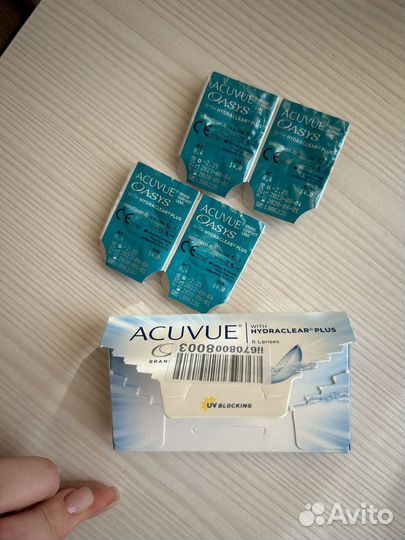 Линзы acuvue oasys-2.25
