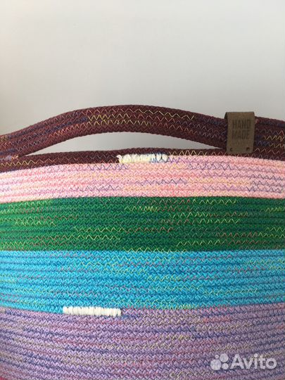 Корзинки для игрушек новые ручная работа